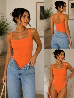 Naked Wardrobe NWOT Bodysuit Medium